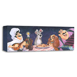 Lady and The Tramp Art Walt Disney Animation Artwork A Serenade for Lady